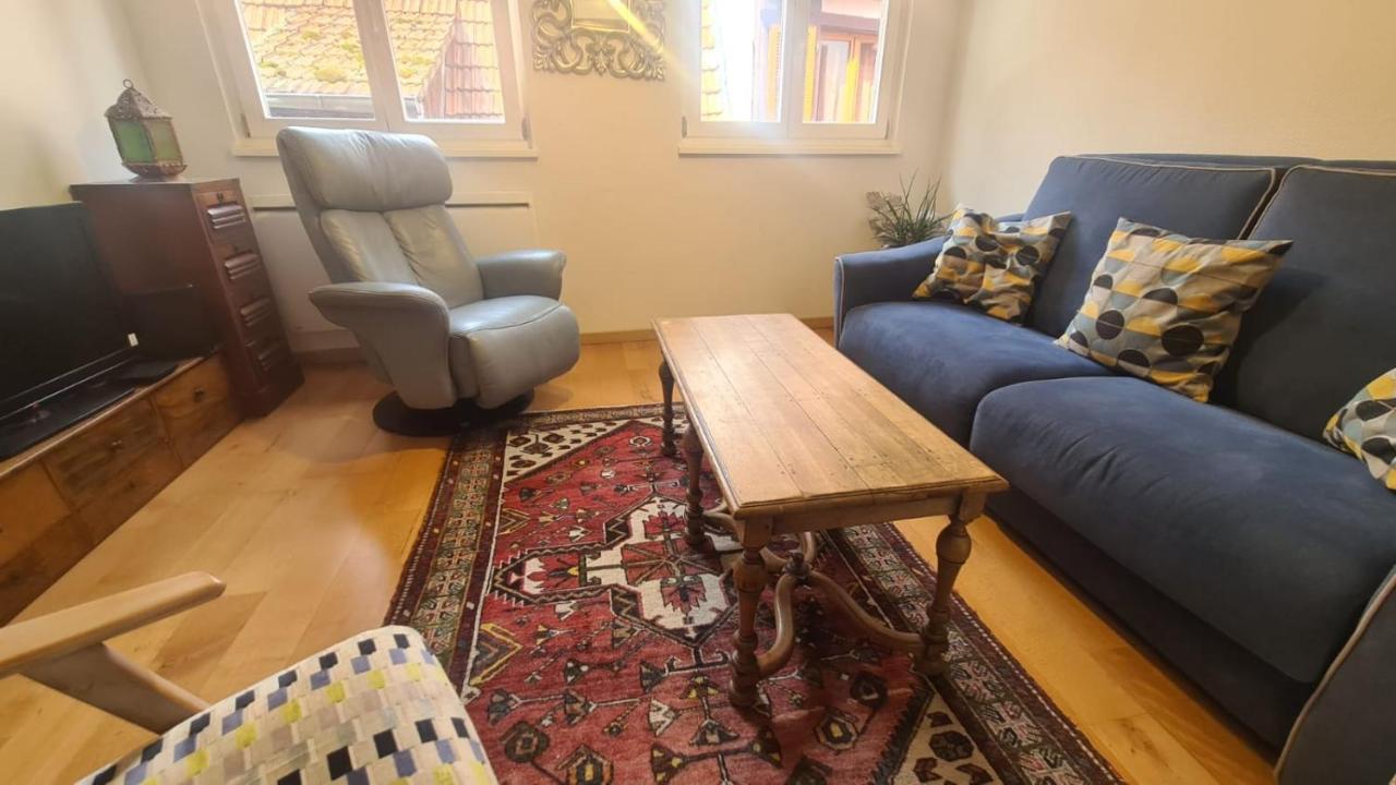 Ferienwohnung Le Bonheur Est Parfois Cache Dans L'Inconnu Sélestat Exterior foto